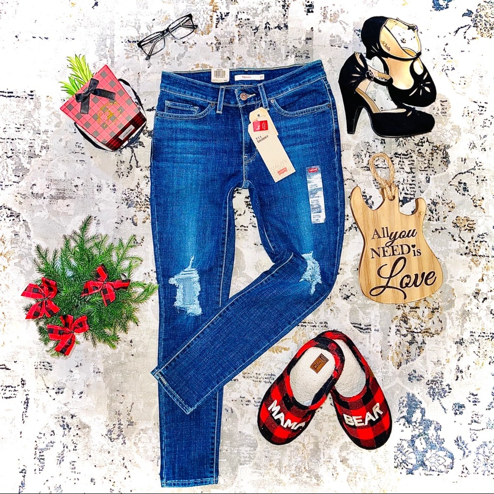 Levi’s 711 skinny jeans 27